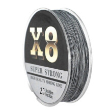 (As show, One size) 8Strands Braided PE Fishing Line 100M Strong Multifilament Fishing Line for Snake- Fishing Accessories 2.0