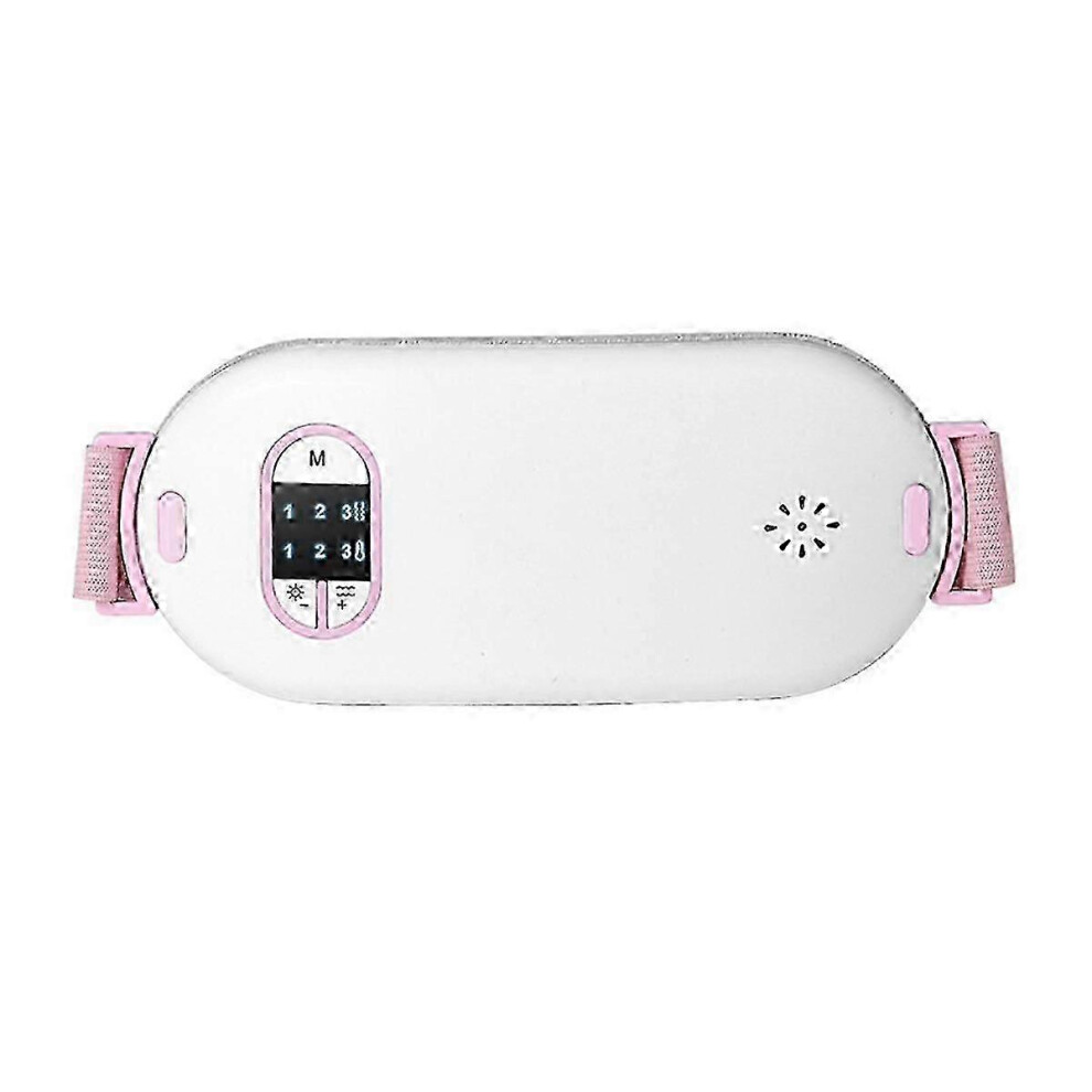(As show, One size) Wrapping Heating Pad, Portable Heating Pad for Stomach Back Pain with 3 Heat & 3 Vibration Massage Modes