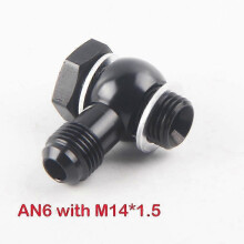 (As show, One size) Bolt Hydraulic Clutch Screw M12 X 1.5 M14 X 1.5 Aluminum Banjo Fitting Outlet Banjo Male An4 An6 An8 Fitting Adapter 12mm 14mm