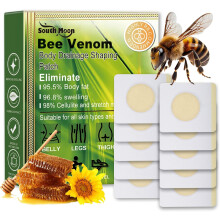 30Pcs Bee Venom Patches, Lymphatic Drainage Patches - Lightweight Wellness Patches Body Shaping Stickers - Wonder Belly Fat Patches for Detox