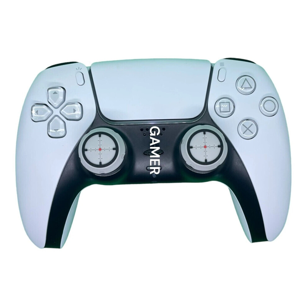 (Aim - Pair) Premium Thumb Grips Ps5 / Ps4 / X Box One X/S Joystick Controller Skin Caps New 6963793689736