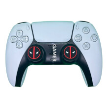 (Deadpool - pair) Premium Thumb Grips PS5 / PS4 / X BOX One X/S Joystick controller skin caps New