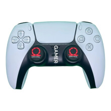 (God of War Red - Pair) Premium Thumb Grips PS5 / PS4 / X BOX One X/S Joystick controller skin caps New
