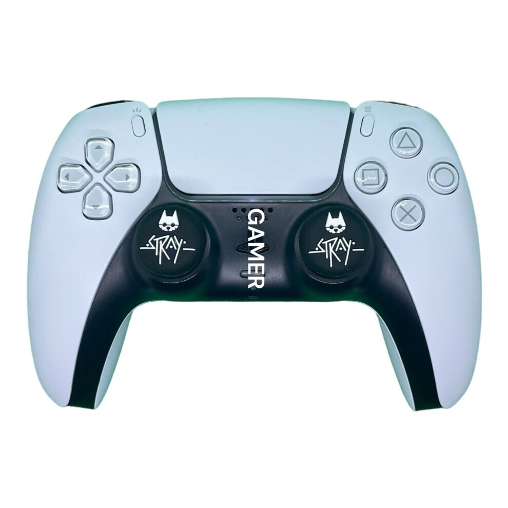 (Stray - Pair) Premium Thumb Grips Ps5 / Ps4 / X Box One X/S Joystick Controller Skin Caps New 6963793690039
