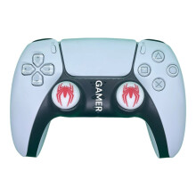 (Spiderman White - Pair) Premium Thumb Grips PS5 / PS4 / X BOX One X/S Joystick controller skin caps New
