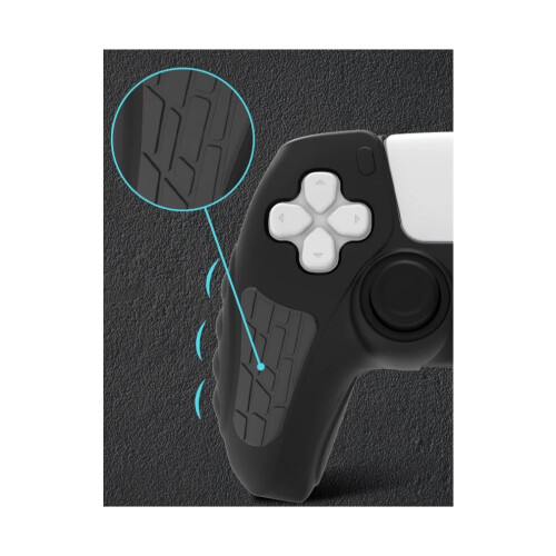 (Monkey) For PS5 Controller Skin Anti-Slip Silicone Protective Case & Thumb Grips New 2