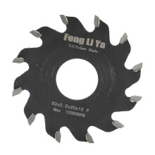 (As show, One size) Circular Saw Blade 63x2x20 Carbide Woodworking Saw Disc for Table Saw Machine Trimming Machine