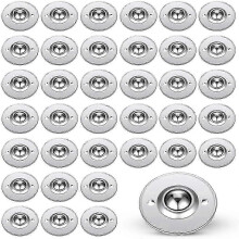 (As show, One size) 5/8in Roller Ball Transfer Bearing Ball Transfer Bearing Casters Carbon Ball Bearing Rollers 360 Rotation for Conveyor