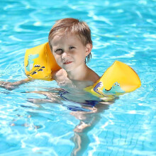 (As show, One size) Inflatable Arm Swim Floats For Kids Toddler 3-6 Years Old