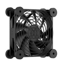 (As show, One size) Computer Pc Case Fan Usb Powered 5v Silent Chassis Cooler For Router Cooling Screws Protective Net
