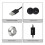 (As show, One size) Computer Pc Case Fan Usb Powered 5v Silent Chassis Cooler For Router Cooling Screws Protective Net 3