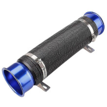 (As show, One size) New 76mm Car Cold Air Turbo Intake Inlet Pipe Adjustable Flexible Duct Tube Hose Cold Feed Duct Pipe Bov090
