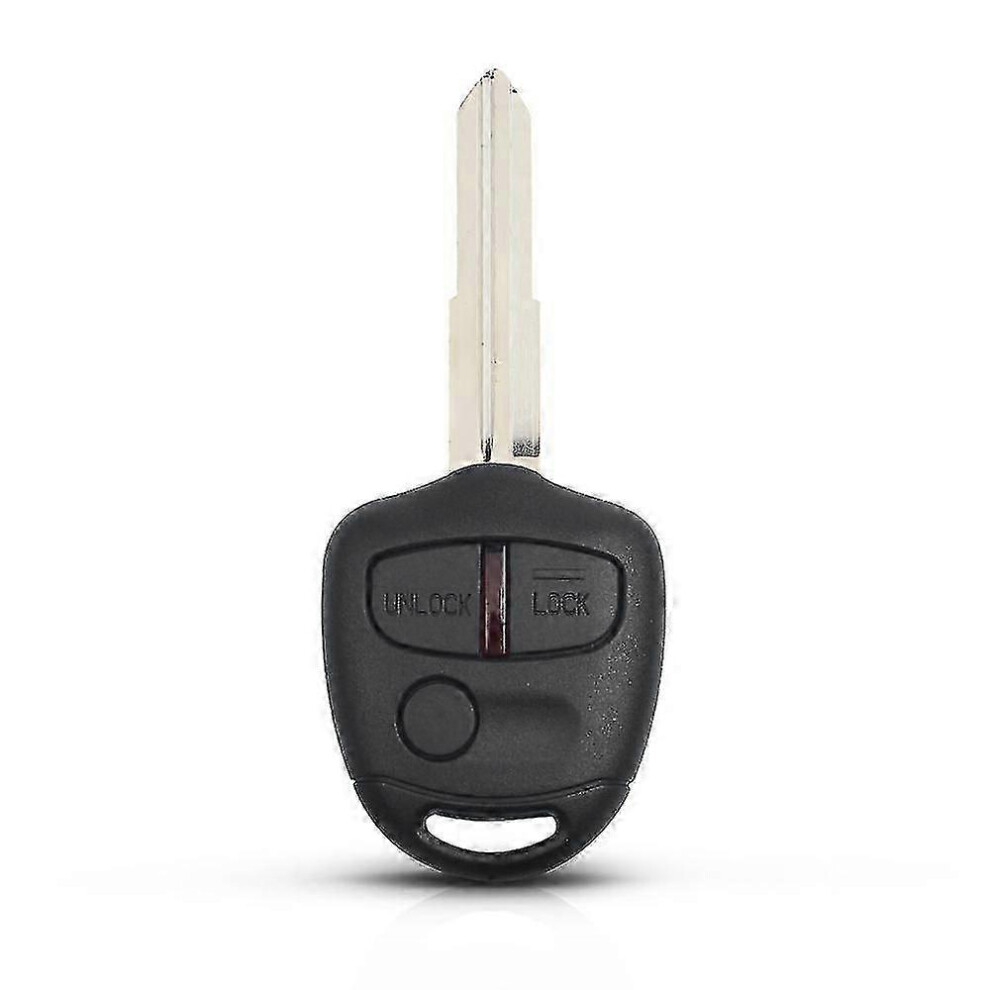 (As Show, One Size) For Mitsubishi Outlander Grandis Pajero Lancer Car Fob New Remote Key Shell Case 2/3 Buttons 4631898200683