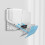 (As show, One size) Air Conditioner Cover Windshield Air Conditioning Deflector Baffle Shield Wind Guide Anti-Wind Shield Half Filter 2