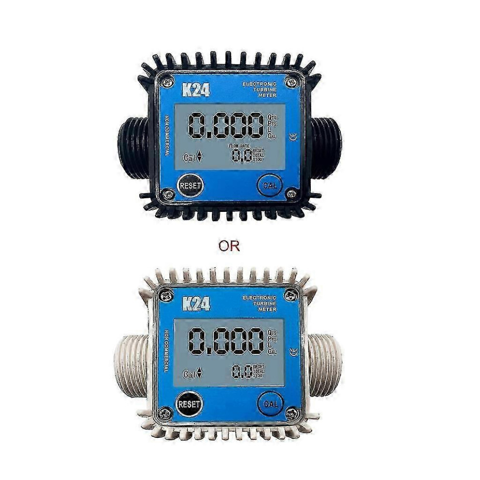 (As Show, One Size) Liquid Flow Sensor Meter For Fuel Water 10-120L/Min Dn25 Electronic Flow Meter 4631898273144