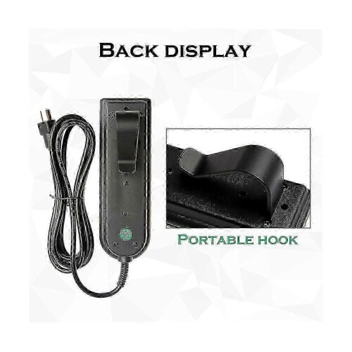 (As show, One size) Electric Sofa Remote Replacement, 5 Pin 4 Button Power Recliner Remote Replacement for OKIN LIMOSS 1