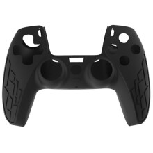 (Black) PS5 PlayStation 5 Controller Cover Skin Silicone Case Grips Protect Gamepad New