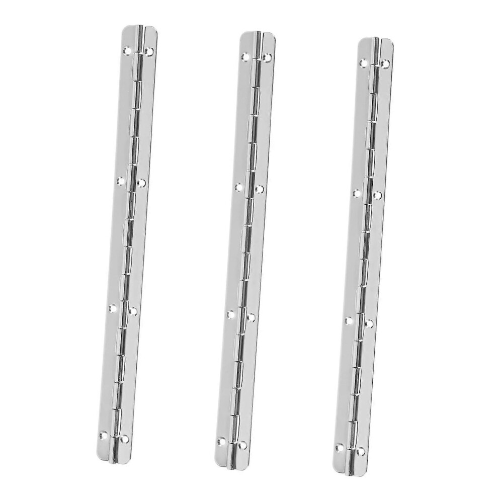 (As Show, One Size) 2Sets Stainless Steel Piano Hinge Long Continuous Hinge For Woodworking 180 Degree For Cabinet Doors 3Pcs2 4632480811096