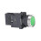 (As show, One size) Flat Button Flat Button with Light, 220VAC, Green, 1NO  XA2EW33M1 1