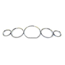 (As show, One size) Car Speedometer Gauge Dial Ring Instrument Panel Ring for W140 & R129 1991-1999 S280,S320,S420,S500,S600