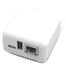 (As show, One size) Mini NP330 Network USB 2.0 Print Server(Network Version)