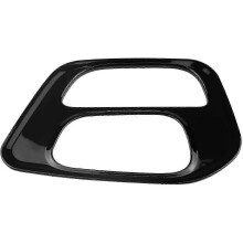 (As show, One size) Gear Shift Panel Cover Trim Decoration Sticker for Charger 2015-2021 Car Interior Accessories, Blac