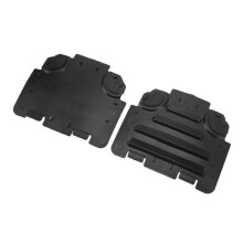 (As show, One size) Pair Car Mud Guard Liner Access Cover 51717143849 Left Right Replacement for 1 Series E82 E88 2008?2010