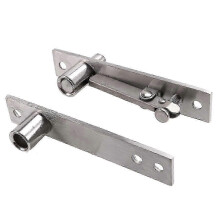 (As show, One size) Stainless Steel Pivot Heavy Duty 360-Degree Rotating Shaft Wooden Door Hinge Shaft Positioning Door Shaft Hidden Axis