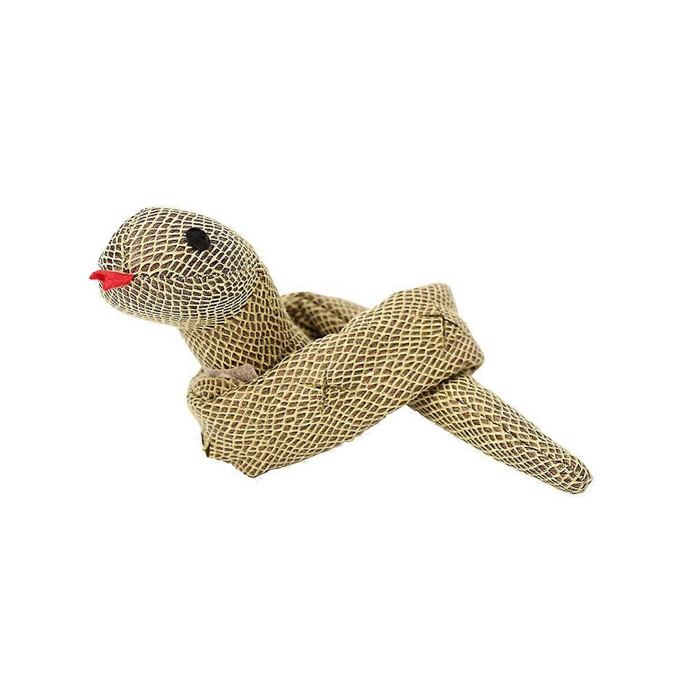 (As show, One size) Funny Snake Pet Snuffle Toy Puzzle Iq Training Soft Puppy Dog Squeaky Toys Interactive Slow Eating Foraging Games Accessories