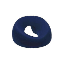 (As show, One size) Ergonomics Lying Down Pillow Memory Foam for Beauty Salon Navy blue massage face pillow boasts