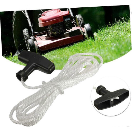 (As show, One size) 3pcs Gasoline Engine Starter Install Pull Handle for Lawn Mower Accessories 2