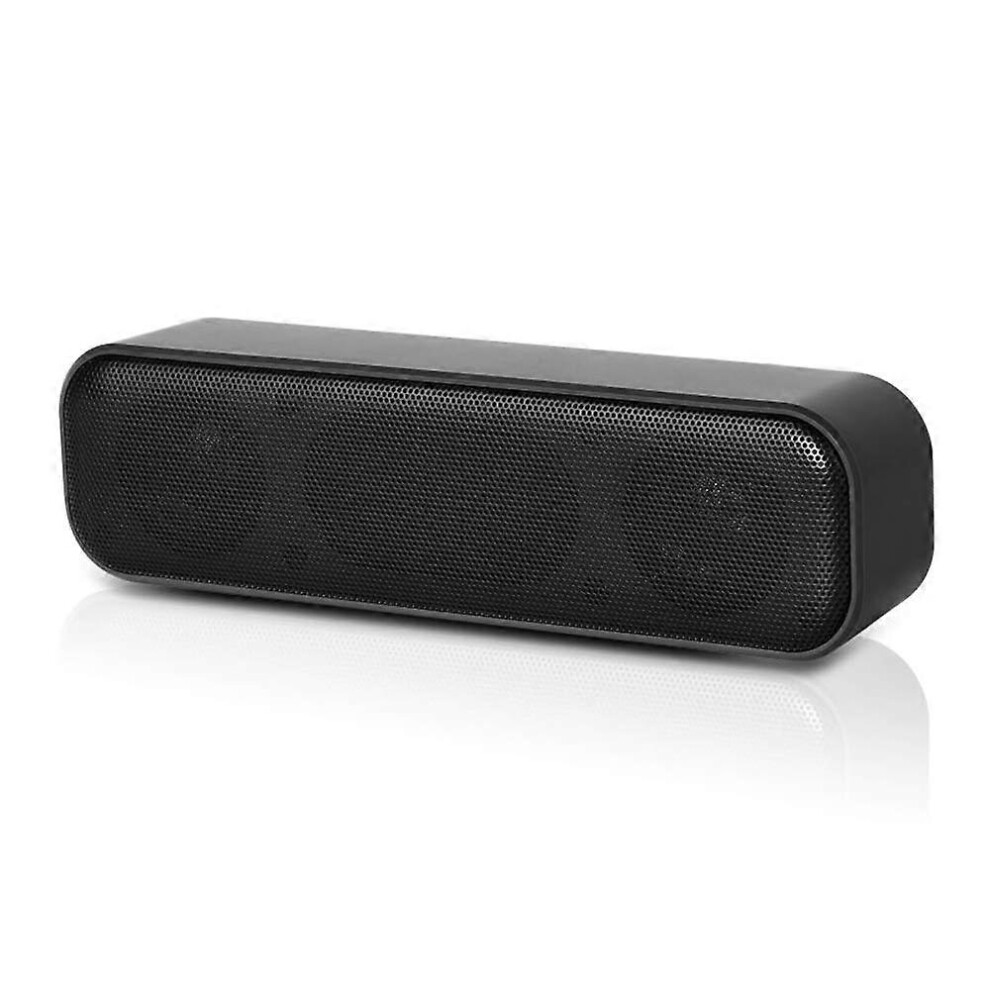 (As Show, One Size) Computer Speakers, Usb Powered Soundbar Desktop Speaker Clear Sound Deep Bass 4632480815612
