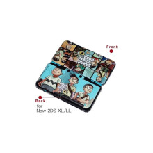 (DD) Snap on Case Cover Shell for New 2DS XL/LL Double Sides Designs New