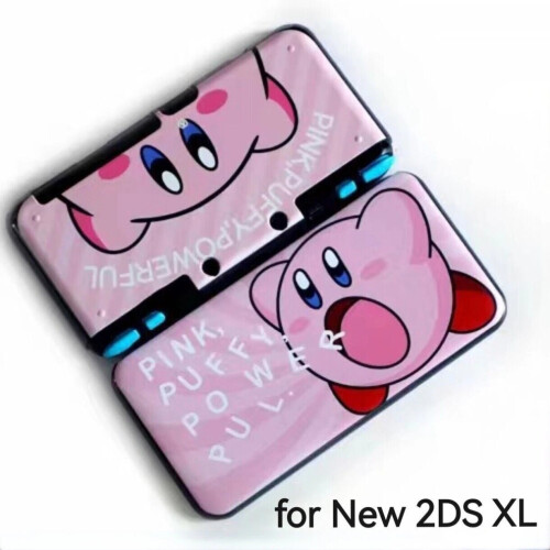 (Kir) Snap on Case Cover Shell for New 2DS XL/LL Double Sides Designs New