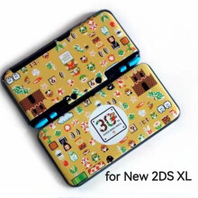 (30TH) Snap on Case Cover Shell for New 2DS XL/LL Double Sides Designs New