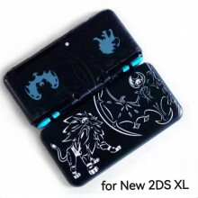 (PSM) Snap on Case Cover Shell for New 2DS XL/LL Double Sides Designs New