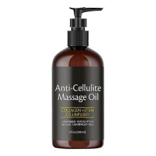 Anti-Cellulite Massage Oil Firming Body Oil with Collagen & Stem Cell Skin Tightening, Anti-Aging & Cellulite Remover Massage Oil for Legs and Body