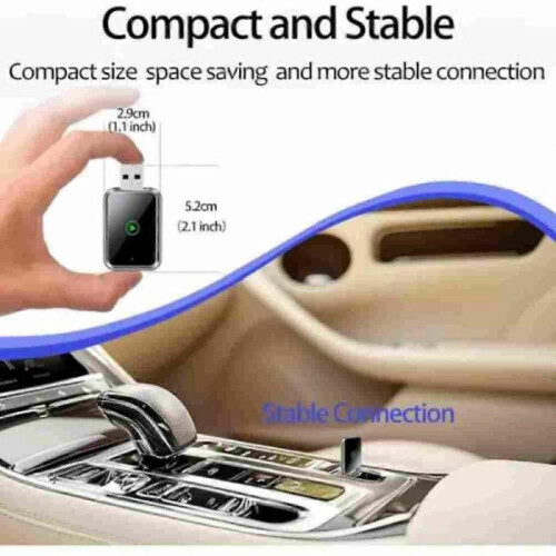 (Android) New Mini Wirefree CarPlay Adapter – Wireless Freedom for CarPlay & Android Auto 2