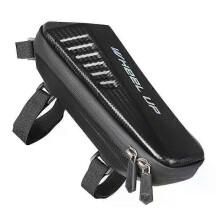 Waterproof Bike Bag Eva Hard Shell Upper Tube Bag Mountain Bike Road Bike Handlebar Bag Riding Equipment Bag