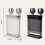 (White)Iron Suction Cup Chopstick Holder Wall Mounted Large Capacity Chopsticks Storage Box Space Saving Moisture-proof Chopstick Cage 3