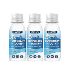 (3PCS) 1/2/3PCS Filling Repair Kit, Temporary Teeth Filler with 4 Dental Tools, Teeth Replacement Kits For Temporary Tooth Fixing, DIY Moldable 30ml