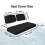 (A Black) Automotive Interior Accessories Non-slip Durable Water Proof Comfortable Touch 5