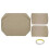 (B Beige) Automotive Interior Accessories Non-slip Durable Water Proof Comfortable Touch 5