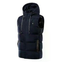 (37*25*10, Dark Blue 6XL) 7 Zones Heated Vest Electric Heated Jackets Men Women Sportswear Heated Coat Heat Coat USB Heating Jacket For Camping