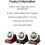 (Red) Solar Charging Colorful Magic Ball RGB Atmosphere Light, Solar-Disco Ball Light 5