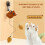 Jumping Squirrel Cat Toy,Rechargeable Hanging Squirrel Cat Toy,Interactive Toys 4