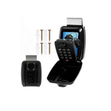 (G14-3 Black) Waterproof Key Safe Box Wall-mounted Key Box Outdoor Key Box Safe Key Box Wall-mounted Key Safe Box