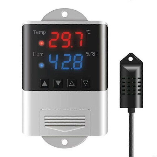Temperature Humidity Controller Thermoregulator Thermostat Humidistat AC 110V