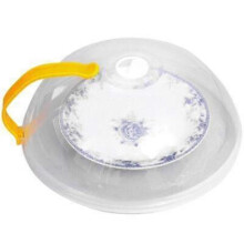 (YELLOW) Professional Microwave Food Cover Microwave Oven Pan Lid Plate Stove Cover Bakew