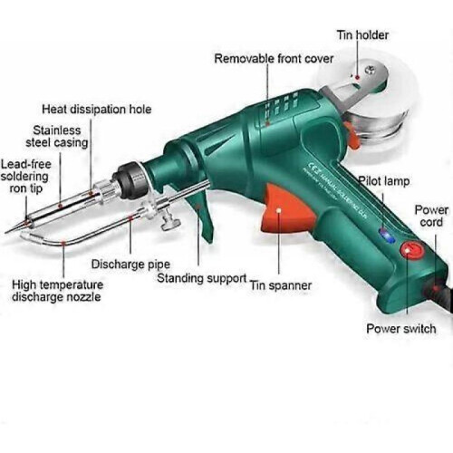 (Set of 3) Internally Heated Industrial Welding Tools, Multi-Function Soldering 2